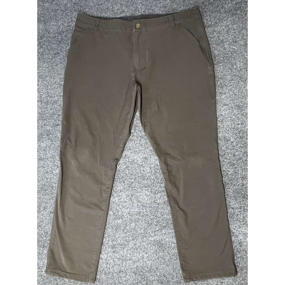 Kuhl Resistor Chino Pants Mens 40x30 #5225 Outdoors Hiking Brown Green